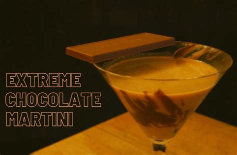 Extreme Chocolate Martini Cocktail Recipe Wicki Wacki Woo
