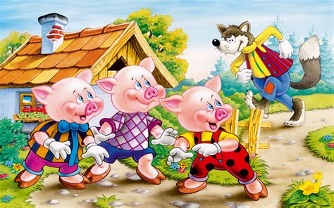 Three Little Pigs Wallpapers Wallpaper Cave