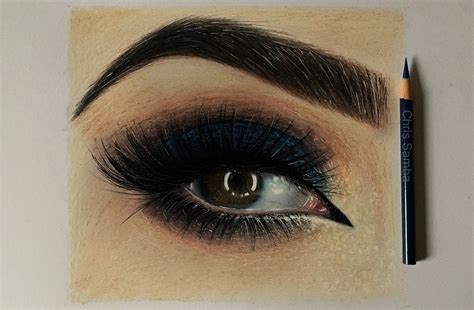 For beginners and advanced learners. Realistic Eye Drawing at GetDrawings | Free download