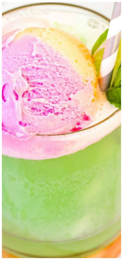 Rainbow Sherbet Punch An Easy Minute Recipe Perfect For Parties Sherbet Punch Recipes