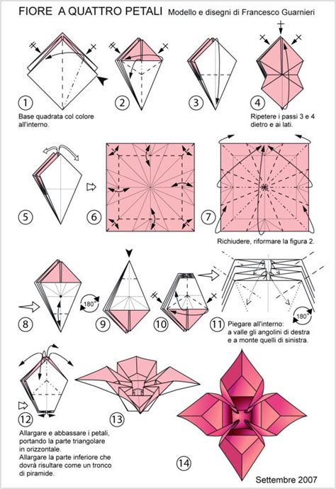 Origami Flower Projects Of Hanna Zoon Easy Origami Flower Origami