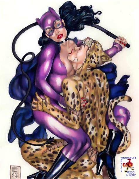 Catwoman Lesbian Sex Cheetah Naked Supervillain Images Sorted By