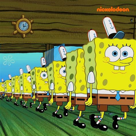 Nickelodeon Spongebobs Twin Scene L Spongebob