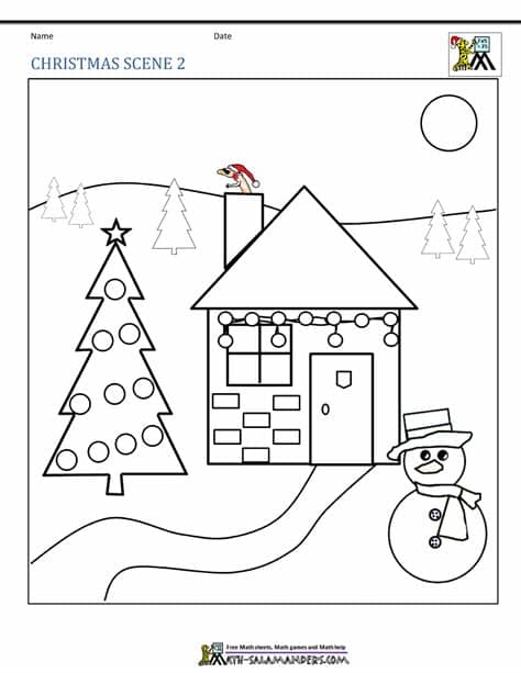 Grab our christmas worksheets that feature activities like making greeting card, coloring pages, connecting dots, math problems, vocabulary, puzzles and more! Free Christmas Worksheets for kids