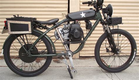 And, indeed, in one of your links is a really cool hybrid human powered bicycle/moped capable of the same performance. Hybrid Gas/Electric (.50 Cal gun mount not included ...