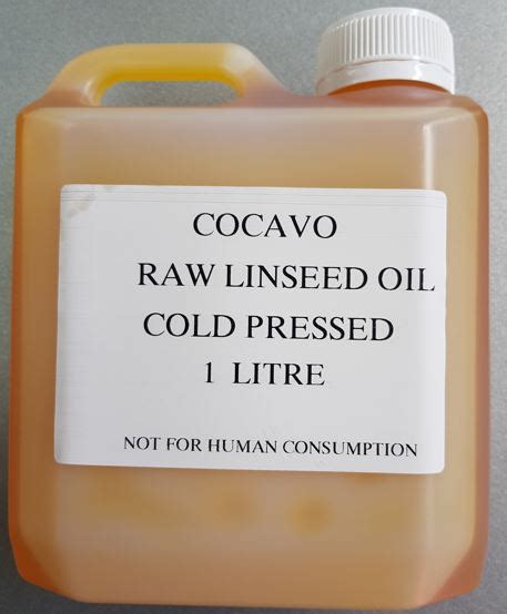raw linseed oil 1 10 litres cocavo