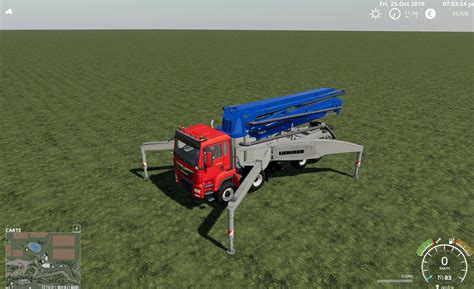 Fs19 Man Tgs 44400 Concrete Pompe V10 Farming Simulator 19 Mods