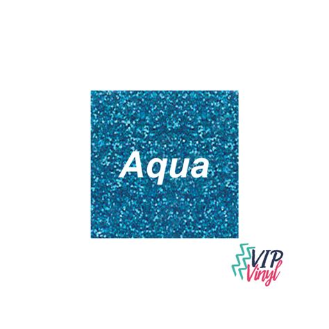 12 X 5 Feet Aqua Glitter Htv Stahls Cad Cut Glitter Flake Heat