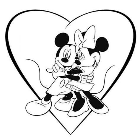 Actualizar Imagen Dibujos De Mickey Y Minnie Para Colorear