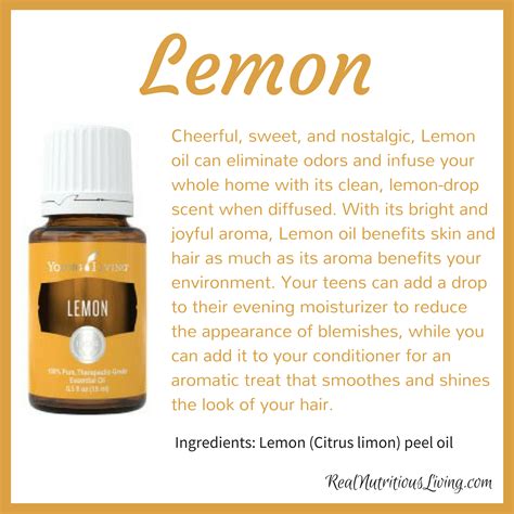 Lemon Essential Oil Refreshing Scent For Cleaners Soaps And More