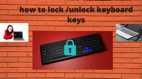 How To Lock And Unlock Keyboard Keys Youtube