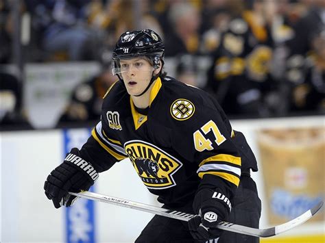 Torey Krugs First Three Point Game Gives Bruins 4 1 Win Over Jets