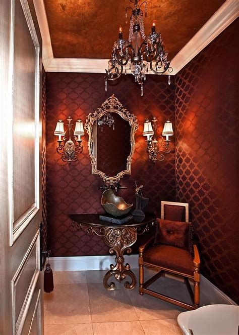 20 Gorgeous Wallpaper Ideas For Your Powder Room Powder