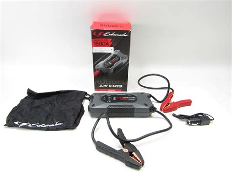 Schumacher SL1611 Rugged Lithium Automotive 12V 1500A Portable Jump Starter