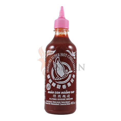 Flying Goose Sriracha Chilli Sauce Super Hot Without Glutamate 455m