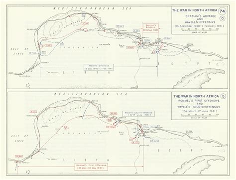 NORTH AFRICA CAMPAIGN April 1941 Rommel S Advance Cyrenaica Libya