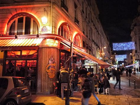 Lively Nightlife In Saint Germain Des Prés Paris