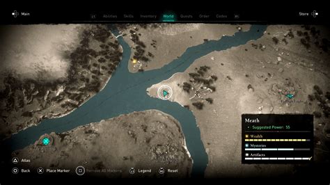 Southern Ui Neill Hoard Map Treasure Guide Ac Valhalla
