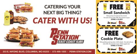Penn Station Coupons The Add Sheet