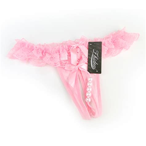 Women Sex Lace Panties Nightwear G String Lingerie Crotchless Briefs