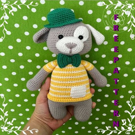 Amigurumi Hat Dog Free Pattern Crochet