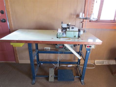 Industrial 4 Thread Serger Willcox And Gibbs 500i
