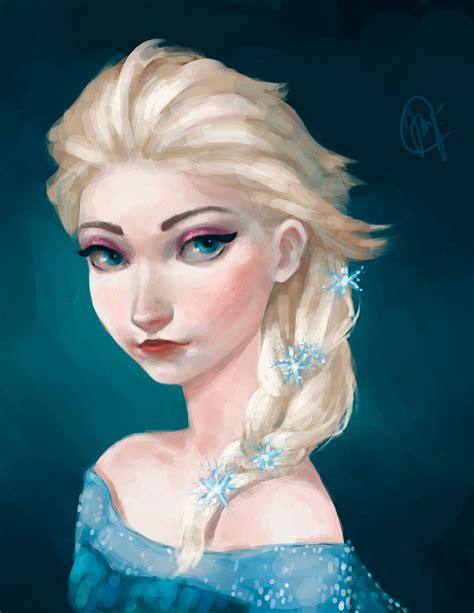 Elsa Elsa And Anna Fan Art 36059717 Fanpop