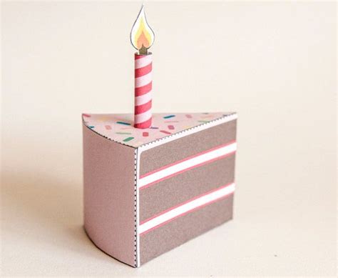 Paper Birthday Cake Paper Crafts Paper Birthday
