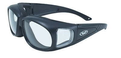 Motorcycle glasses & driving glasses. Motorcycle Fitover Prescription Glasses Clear Lens Padded ...