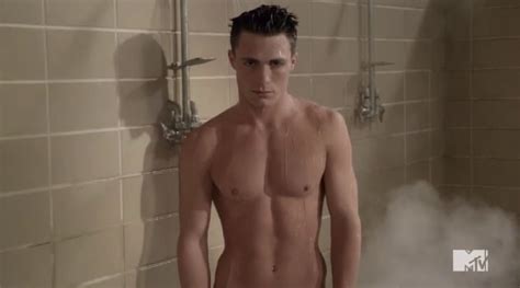 This Steamy Shower Scene Colton Haynes Hot Pictures