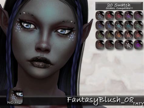 Fantasy Blush 08 By Tatygagg At Tsr Sims 4 Updates