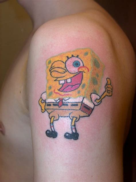 Spongebob Tattoos Designs Ideas And Meaning Tattoos For You