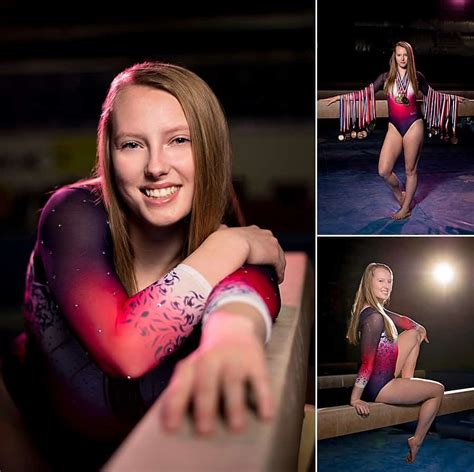 Senior Pictures At Salto Gymnastics Allysha Noelle Photography