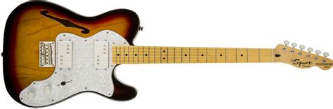 Squier Vintage Modified 72 Telecaster Thinline 3 Color Sunburst