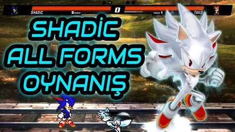 Sonic Mugen Shadic All Forms Oynanış Youtube