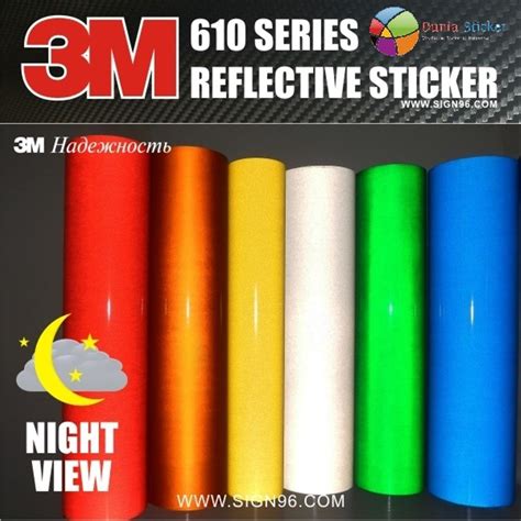 Jual 3m 610 Reflective Sticker 48 120 Cm Di Lapak Dunia Sticker