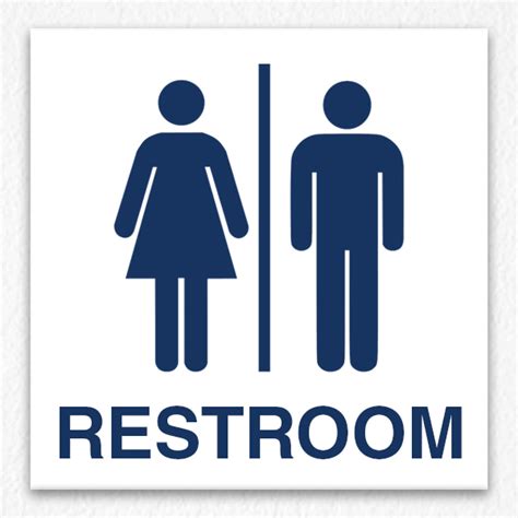 men and women common restroom sign hpd signs nyc