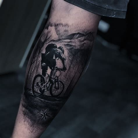 Bike Tattoo By Sebastian Sepulveda 🚲🛴🚨 Tatuajes Bicicletas Tatuajes
