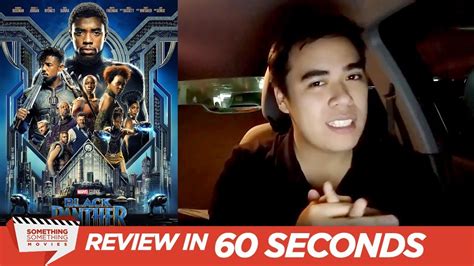 Some movies which failed when they were released became sleepers ,and in the case of seconds quite rightly so.it predates abre los ojos (and thus. Black Panther - Movie Review (in 60 Seconds) | Movie ...