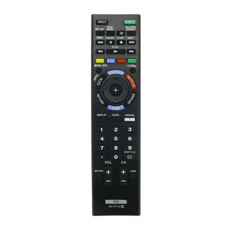 UNIVERSAL REPLACE REMOTE Control RM YD102 For Sony Bravia TV RM YD102