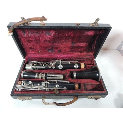 Vintage Bc Co Cadet Clarinet With Hard Carrying Case On Ebid United