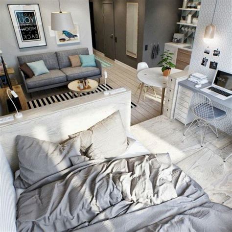 Awesome 77 Magnificent Small Studio Apartment Decor Ideas