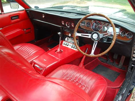 Red And Brown Classic Car Interior Hd Wallpaper Wallpaper Flare