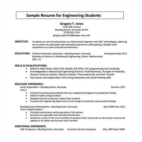 chronological resume template   samples examples format