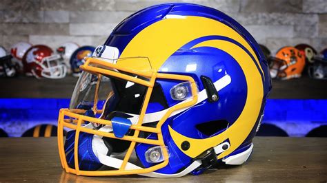 Los Angeles Rams 2022 Outdoor Helmet Officially Licensed Nfl Outdoor