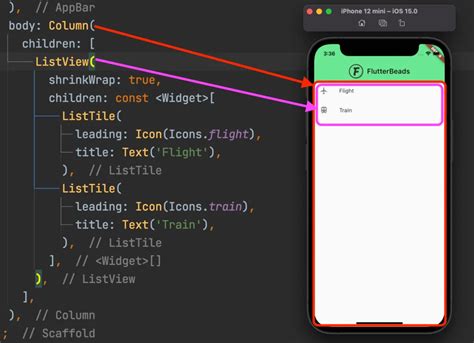 How To Add ListView Inside Column In Flutter Different Ways Nucleio Information Services