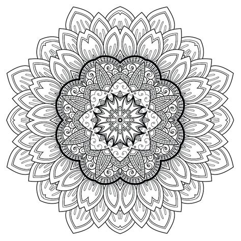 Relaxing Coloring Pages At Free Printable Colorings