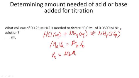 Acid Base Titration Calculation My XXX Hot Girl