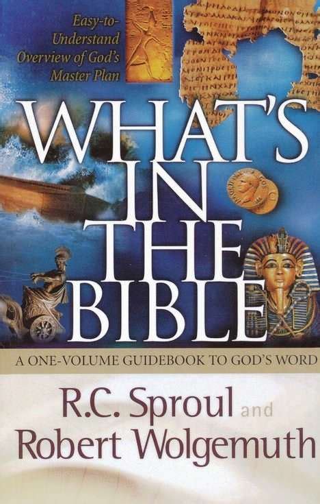 Whats In The Bible A One Volume Guidebook To Gods Word By Rc