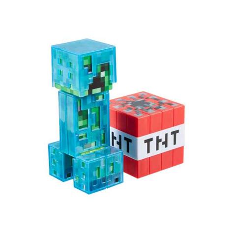 Minecraft Diamond Level Creeper Action Figure Toyworld Mackay Toys
